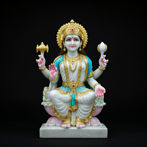Laxmi Mata marble statue collection